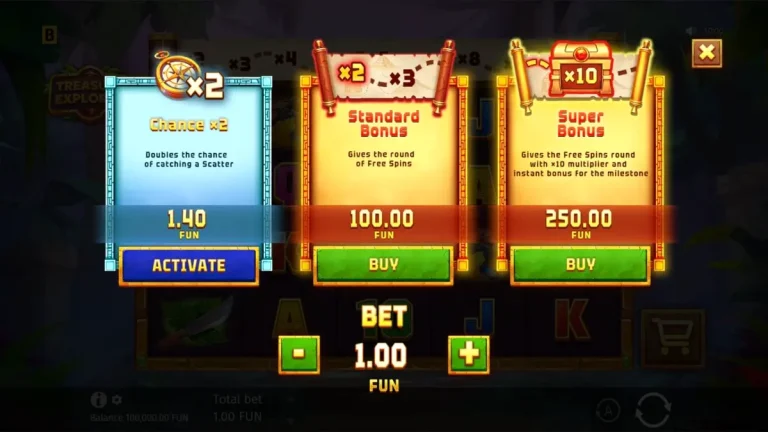 Laura Loot menjelajahi hutan kuno dalam permainan slot Treasure Explorer